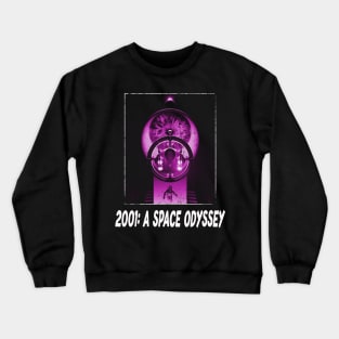 Kubrick's Odyssey 2001 Space Movie Graphic Tee Collection Crewneck Sweatshirt